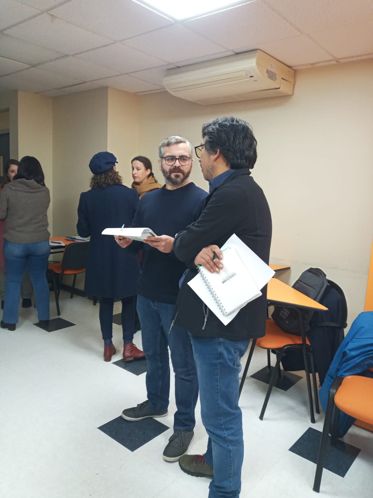 Exposición en un taller